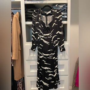 REFORMATION ZEBRA MAXI DRESS